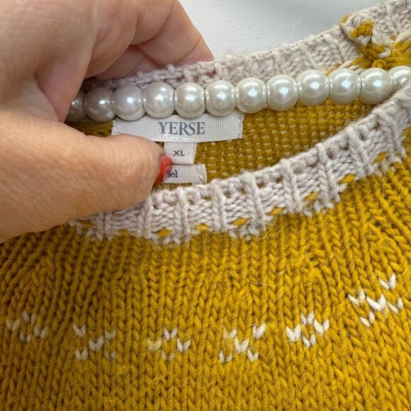 YERSE Crashy Sweater🟠 - Picture 7 of 10